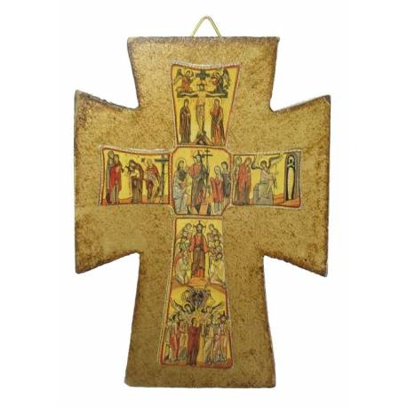 Kruisbeeld 7 X 10 Cm Byzantijns 