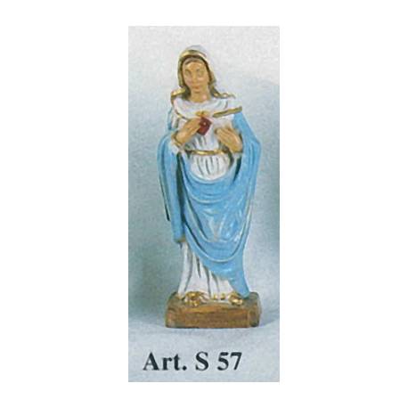 Beeld 12 cm - H Hart van Maria 