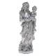 Statue 14 Cm Vierge Et Enfant Argent-Or