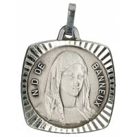 Médaille 17 X 17 mm Vierge Bx - Métal Agté