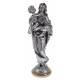 Statue Vierge Et Enfant Argent