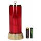 Lampe de sanctuaire-2 piles AA - H 16 CM - A Poser 