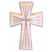 Kruisje Keramiek 16 X 10.5 Cm Wit 