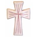Croix Céramique - 16 X 10.5 cm - Blanc