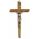 Kruisbeeld - 33 cm - Olijvenhout 