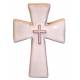 Croix Céramique - 16 X 10.5 cm - Blanc