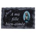 Plaque Cimetiere A Ma Fille Bien-Aimee 9x14 