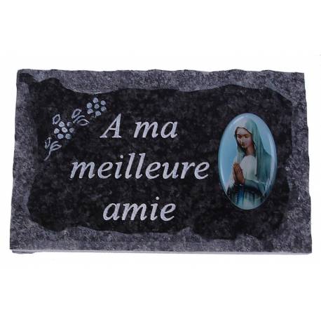 Plaque Cimetiere A Ma Meilleure Amie 9x14 