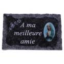 Plaque Cimetiere A Ma Meilleure Amie 9x14