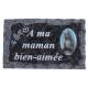 Plaque Cimetiere A Ma Maman Bien-Aimee 9x14