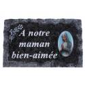 Plaque Cimetiere A Notre Maman Bien-Aimee 9x14