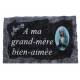 Plaque Cimetiere A Ma Grand-Mere Bien-Aimee 9x14