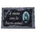 Plaque Cimetiere A Mon Oncle Bien-Aime 9x14 