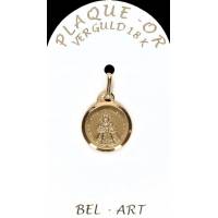 Medaille plaqué-goud - K. J. van Praag - 13 mm 