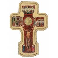 Kruisbeeld 14.5 X 10 Cm Byzantijns 