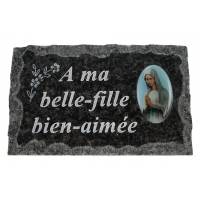 Plaque Cimetiere A Ma Belle-Fille Bien-Aimee 9x14