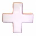 Croix Céramique 10 X 10 cm - Blanc