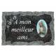 Plaque Cimetiere A Mon Meilleur Ami 9x14