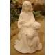 Statue 15 Cm - Vierge et Enfant - Blanc