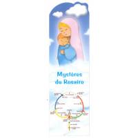 Signet / PVC - Mystères du Rosaire - 15 X 5 cm