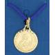 Geheel Medaille H Rita Verguld + Koordje + Doosje 