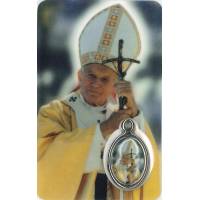 Carte-Méd-Prière - Pape St Jean-Paul II - FR