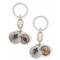 Porte-Clefs Coquille St Jacques / St Christophe