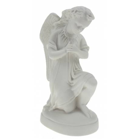 Statue 20 cm Ange priant - Blanc