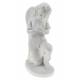 Statue 30 cm Ange priant - Blanc