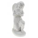 Statue 30 cm Ange priant - Blanc