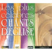 CD - Les plus célèbres chants d'église - Coffret 5 volumes 