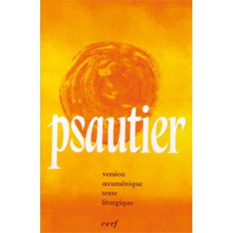 Le psautier - Couverture souple