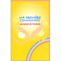 Ma première communion aux couleurs de l'arc-en-cie