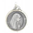 Médaille Ave Maria - Métal argenté
