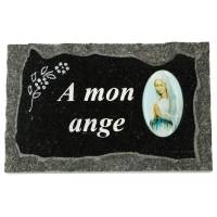 Plaque Cimetiere A Mon Ange 9X14 