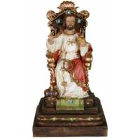 Beeld 22 cm - Kristus Koning 