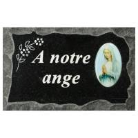 Plaque Cimetiere A Notre Ange 9X14