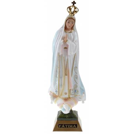 Statue 23 cm - Fatima + Paillettes