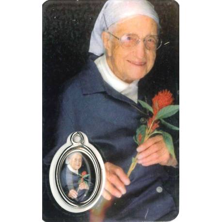 Kaart-Med-Gebed Zuster Emmanuelle Fr 