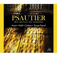 CD - Psautier Des Messes De Semaine : Avent, Noël, Carême Et Temps Pascal