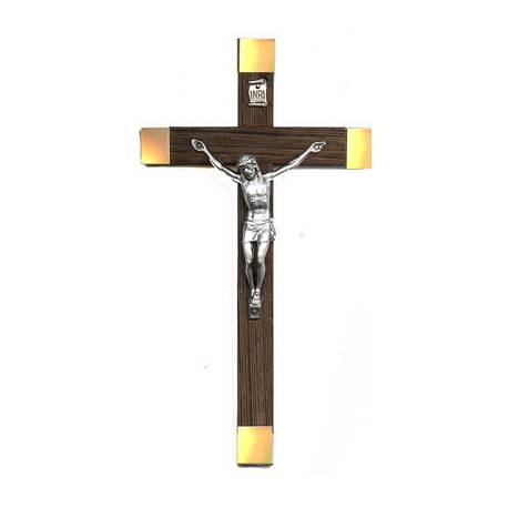 Kruisbeeld - 25 cm - Hout 