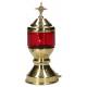 Lamp/H Sacrament-H 15 cm Rood Glas Goudkleurig/220 V 