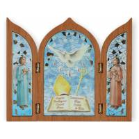 Triptyque 12 X H10 cm - St Esprit