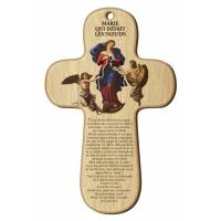 Kruisbeeld Maria Die De Knopen Ontwart - 15 X 9.5 Cm - Gebed 
