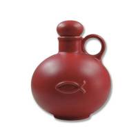 Cruche Ceramique 250 Ml Rouge Poisson