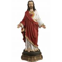 Statue 32 Cm Sacre Coeur De Jesus