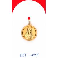 Médaille Or 9 Crts - Banneux - 16 mm