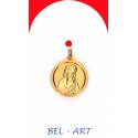 Medaille Goud 9K - Banneux - 16 mm 