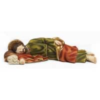 Beeld 29 cm - Slapende Sint Jozef 