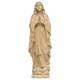 Houtsnijwerk beeld Onze Lieve Vrouw van Lourdes 8 cm natuur hout 
